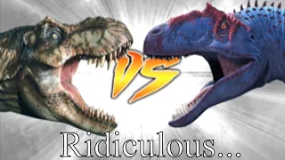 Mega Dinosaurs Review: T. rex vs Saurophaganax