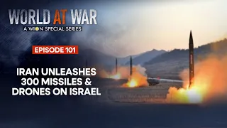 Iran unleashes 300 Drones, Ballistic & Cruise missiles on Israel amidst Gaza War | World at War