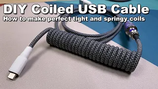 DIY Custom Coiled USB Cable Step by Step Guide