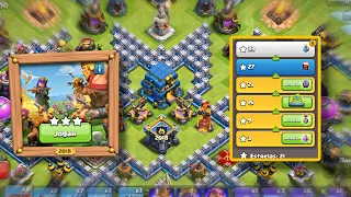 Facilmente 3 Estrelas No Desafio de 2018 (Clash Of Clans)