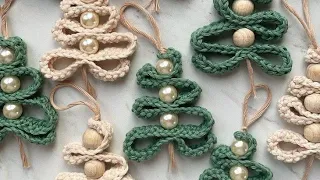 crochet christmas tree 🎄 crochet christmas gifts you will like it #crochet #knitting