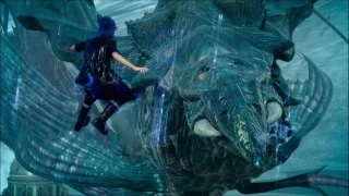 Final Fantasy XV - Leviathan Showdown: Noctis God Mode