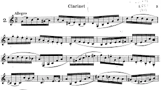 Etude No. 2 from 32 Etudes for the Clarinet by Cyrille Rose