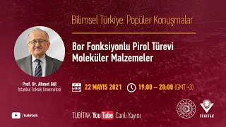 Bor Fonksiyonlu Pirol Türevi Moleküler Malzemeler | Ahmet Gül