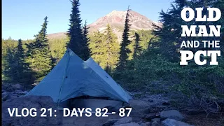 Old Man and the PCT 2020 Vlog 21: Days 82 - 87 Crater Lake to Three Sisters