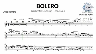 FREE Play-Along for OBOE: Ravel's BOLERO 🥁💃🎶🆓 Without metronome & dif.tempos (description)