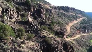 Balloon ride over the gorge in taos.