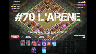 Campagne solo Clash of clans: #70 L'arene