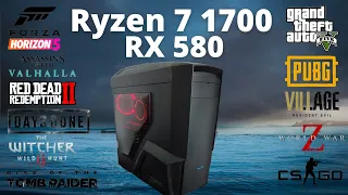 Ryzen 7 1700 & RX 580 GameTest