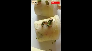 homemade best kesar pista malai kulfi recipe | #shorts #shortvideo #ytstudio #youtubeshort