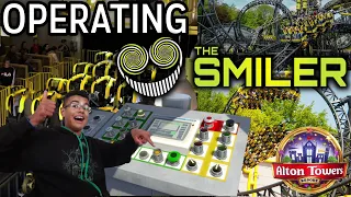 OPERATING THE SMILER!!! - ALTON TOWERS | RIDE SIMS 2.0 |