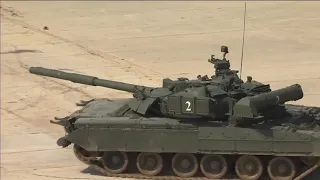 "Лебединое озеро" на танках Т80. АрМИ 2018