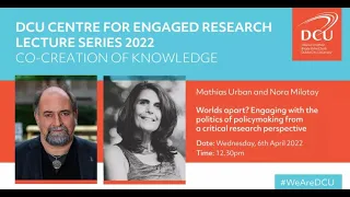 Worlds apart? Engaging with the politics of policymaking from a critical research perspective