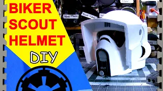 How To Make A Scout Trooper Helmet (Star Wars DIY)