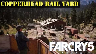 COPPERHEAD RAIL YARD OUTPOST | CULT OUTPOST | FAR CRY 5 Gameplay Walkthrough