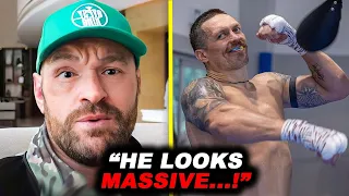 "I MIGHT LOSE FIGHT" Tyson Fury Reacts On Oleksander Usyk New Training Footages...!