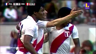 Perú vs Francia Amistoso 1982