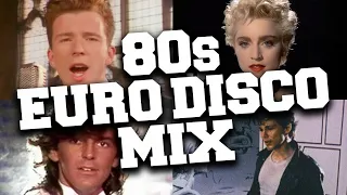 Euro Disco Hits 80s Mix  80s Best EuroDisco - Synth Pop Dance