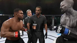 Mike Tyson vs. Stone Warrior - EA Sports UFC 2 - Boxing Stars 🥊