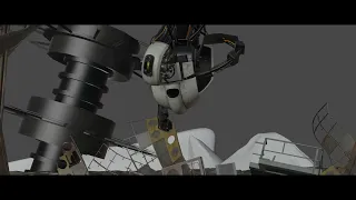 GlaDOS wake up BTS