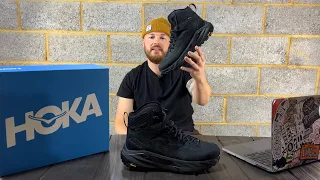 HOKA sky Kaha Gore-Tex boot-‘Phantom/Black’ Review + on feet (true to size?)My good for winter boot!