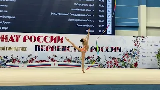 Maria Borisova Ribbon TAA Junior Nationals 2022