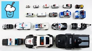 Police car for kids with tomica トミカ VooV ブーブ 変身 lego playmobil tayo  타요 꼬마버스 타요 중앙차고지