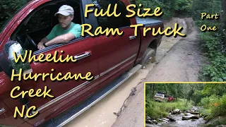 What? A Full Size Truck! Wheelin' Hurricane Creek NC - Part 1 Overlanding