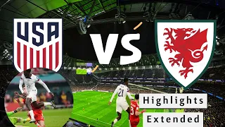 USA vs Wales 1 -1 GOALS & Highlights   FIFA World Cup Highlights Today