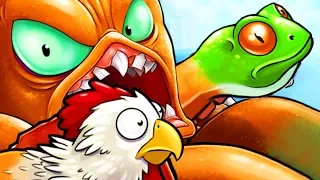 GIANT OCTOPUS WITH AMAZING FROG & CHICKEN TENTACLES! - Octogeddon Part 2 | Pungence