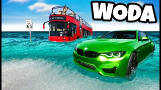 ❄️ NAJLEPSZE AUTO DO UCIECZKI OD WODY!? | BeamNG Drive