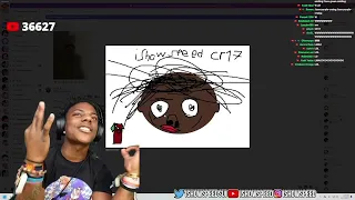 IShowSpeed Reacts To His FAN ARTS! (Funny) 🤣😂