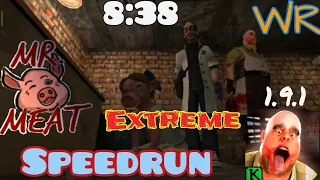 Mr. Meat - V 1.9.1, world record(8:38), speedrun extreme mode