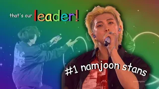 bts are the biggest kim namjoon fanboys