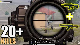 CAN I KILL THEM WITH M416 + 6X SCOPE |  20+ KILLS SOLO VS SQUAD |  PUBG MOBILE