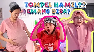 TOMPEL HAMIL!! LEIKA & BUNDA KAGET😱 😱 😱 LAKI LAKI BISA HAMIL?? #DRAMA