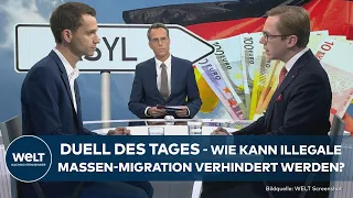 MIGRATIONS-KRISE: Wie kann illegale Einwanderung verhindert werden? I DUELL DES TAGES