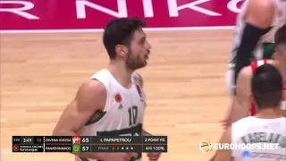 Crvena Zvezda mts Belgrade - Panathinaikos OPAP Athens 74-71: Ioannis Papapetrou (20 points)