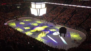 Nashville Predators Game 3 vs. Chicago Blackhawks Intro and Carrie Underwood National Anthem
