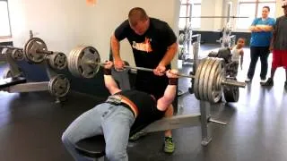 420 lb x 3  Benchpress