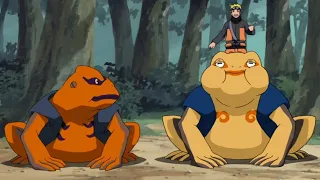 NARUTO FAZENDO O JUTSU DE COLABORACAO COM O SAPO | ANIMES7