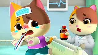 Time For a Shot | Doctor Cartoon | Kids Cartoon | Funny Stories for Kids | Mimi and Daddy