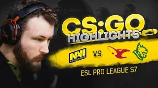 CSGO Highlights: NAVI vs Heroic, mousesports @ ESL Pro League S7