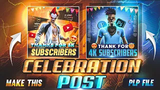 [PLP] CELEBRATION POSTER PLP FILE || FREE FIRE PIXELAB POSTER PRESET ❤️‍🔥