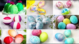 22 Ways To Dye Easter Eggs - How To Dye Easter Eggs - Creative Easter Egg Coloring Tips!