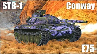 STB-1, FV4004 Conway & E75 ● WoT Blitz