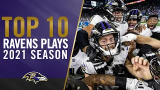 Top 10 Ravens Plays of the 2021 Season | Baltimore Ravens