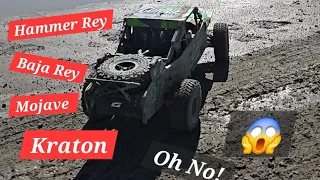 Puddle Challenge! Hammer Rey, Baja Rey, Mojave  V5 Kraton Did they all make it thru the Turd hole?