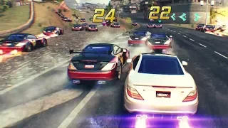 Asphalt 8 - Mercedes-Benz SLK 55 AMG (Stats Replaced with SE Stats) vs SLK Special Edition 13 Laps