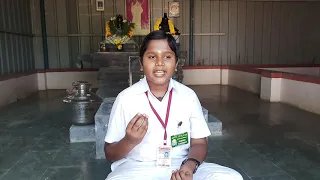 #GitaChallenge  Amritha Prasad of class VI Amrita Vidyalayam Kanyakumari